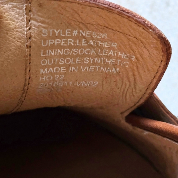 MADEWELL The Corinne Lugsole Loafers Dried Maple Brown Tan Leather Size 8 Womens - Picture 6 of 7